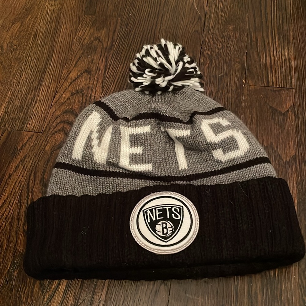 Brooklyn Nets Mitchell & Ness winter hat